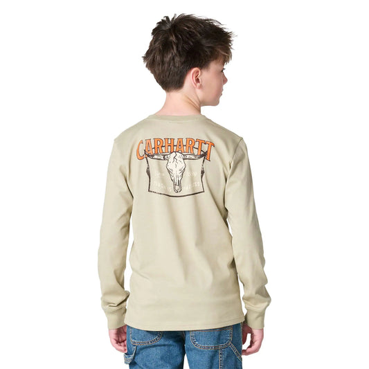 Boys' Long Sleeve Skull T-Shirt (Child/Youth)