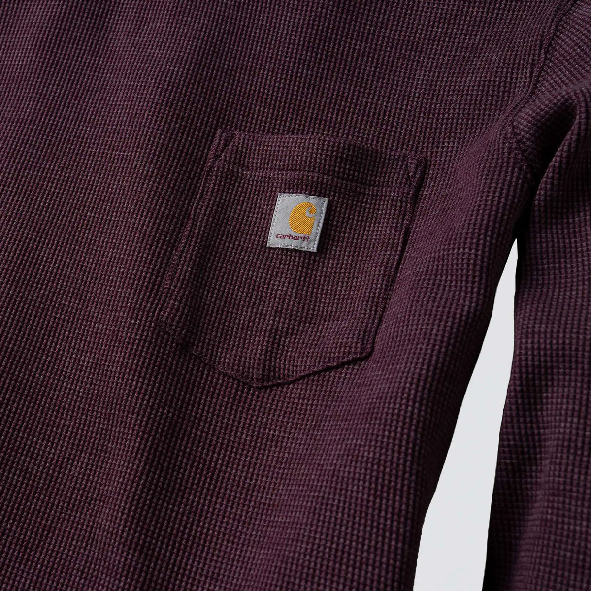 Women's Waffle Knit Loose LS T-Shirt