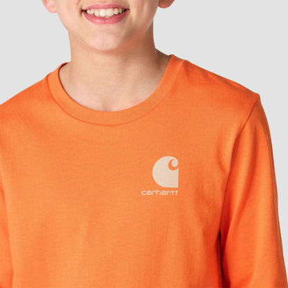 Boys' Long Sleeve Deer T-Shirt (Child/Youth)