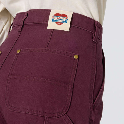 Women's Vintage Fit Double-Front Canvas Pant