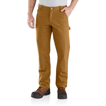 Relaxed Straight Rugged Flex™ Duck Double-Front Dungaree