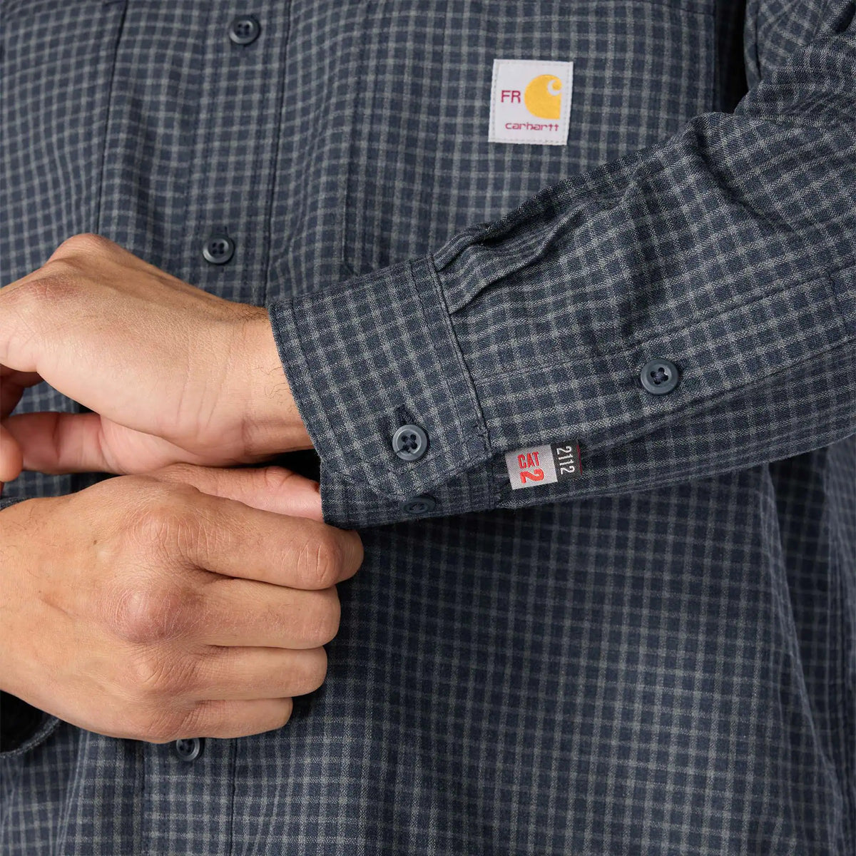 FR Force Sun Defender™ LS Plaid Shirt