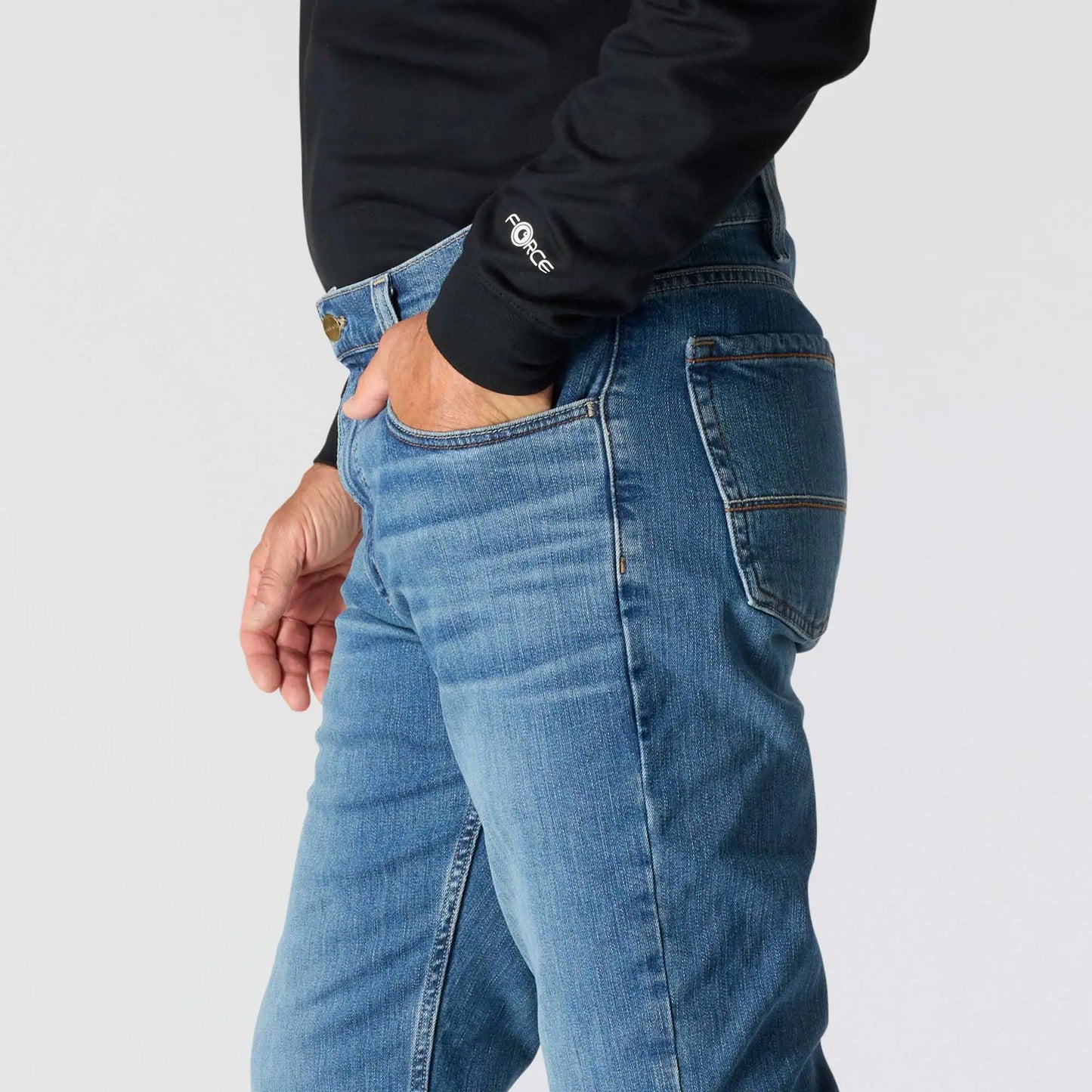 FR Relaxed Straight Rugged Flex™  Jean