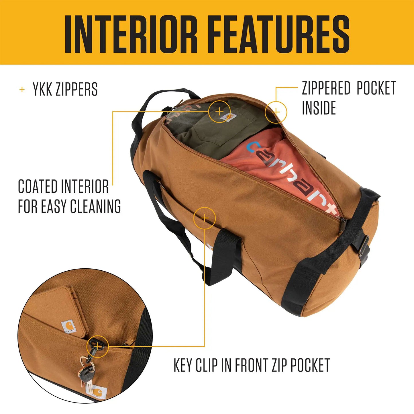 60 L Classic Round Duffel