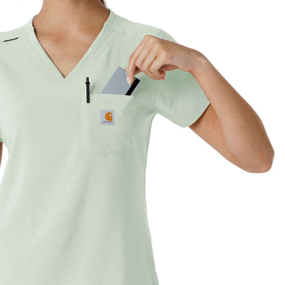 Women's Force Cross-Flex  Tuck-In Scrub Top