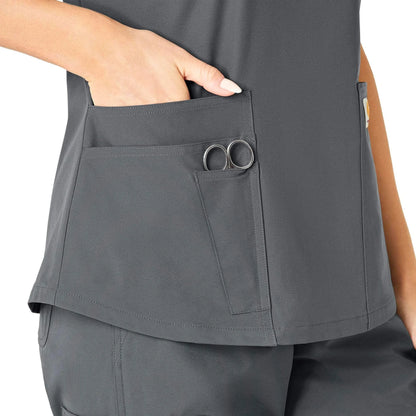 Women's Force Essentials V-Neck Scrub Top