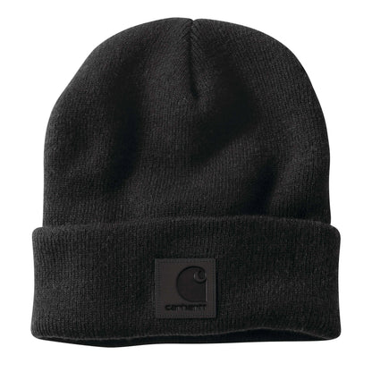 Leatherette Watch Cap Beanie