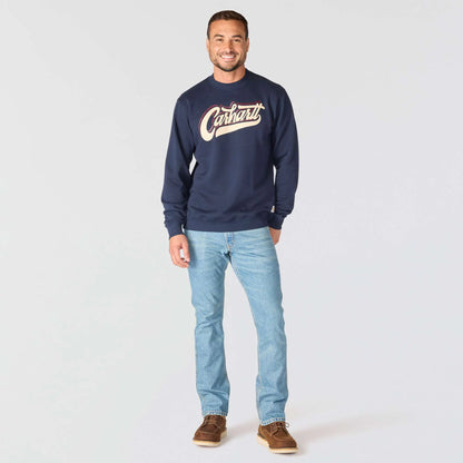 Sawyer Script  Crewneck Sweatshirt