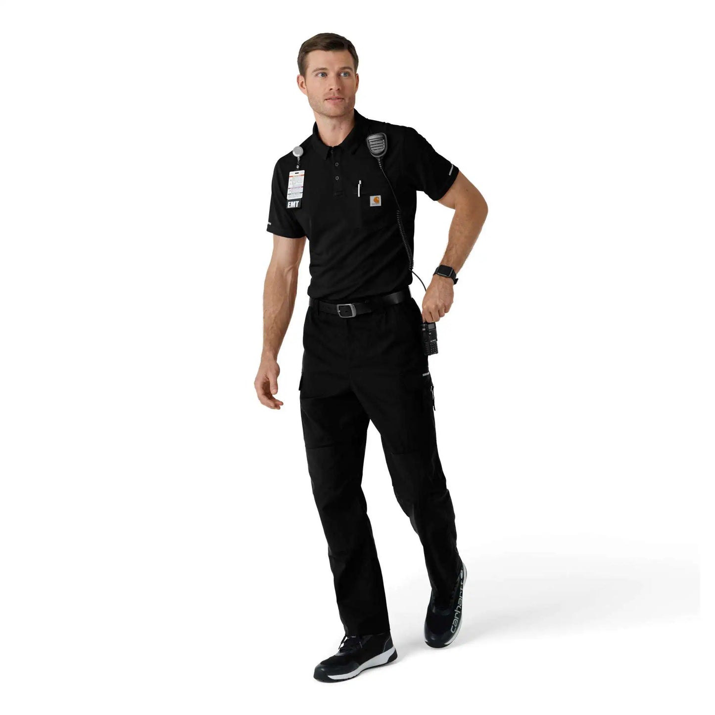 Rugged Flex® RSCU Lightweight Short Sleeve Polo Scrub Top