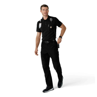 Rugged Flex® RSCU Lightweight Short Sleeve Polo Scrub Top