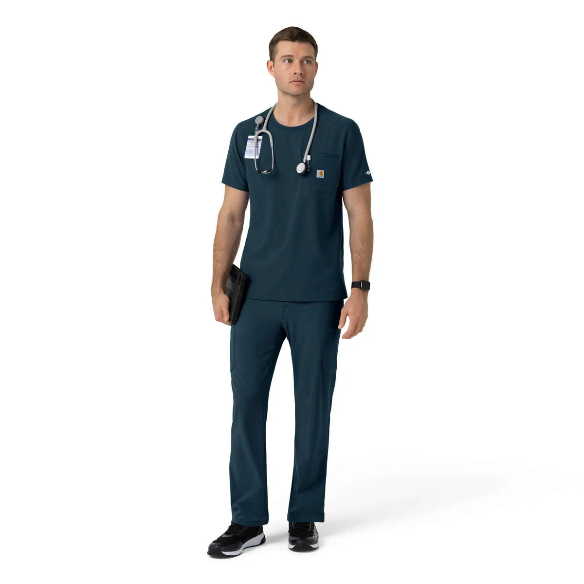 Force Cross-Flex Crew Neck Scrub Top