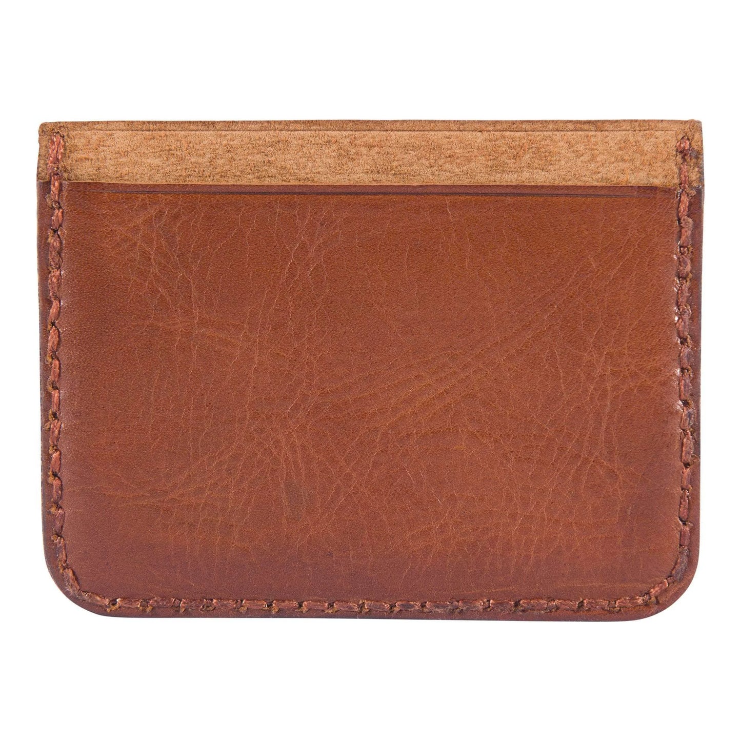 Patina Leather Front Pocket Wallet