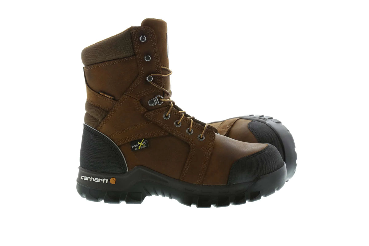 Rugged Flex® Waterproof Met Guard 8" Composite Toe Work Boot