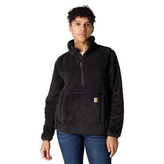 Women's Loose Fit Fleece Pullover - 3 Warmest Rating