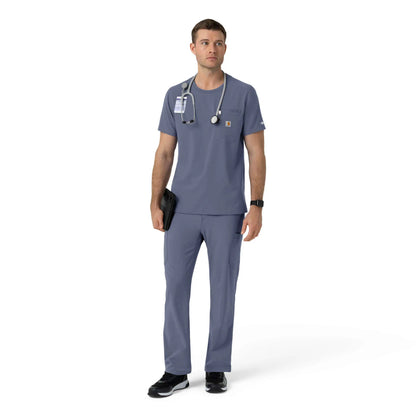 Force Cross-Flex Crew Neck Scrub Top
