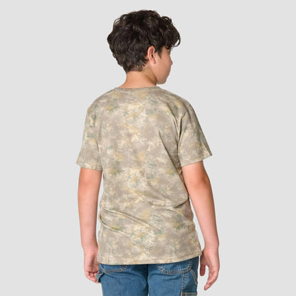 Boys' Short Sleeve Faded Camo Pocket T-Shirt (Toddler/Child/Youth)