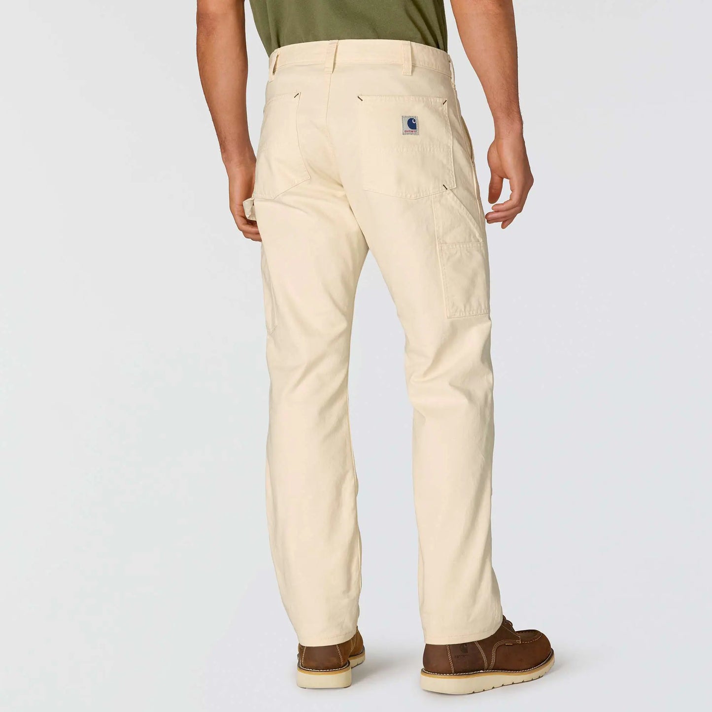 Crafted Series Loose Straight Drill Painter Double Front Dungaree