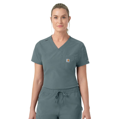 Women's Rugged Flex FLD Tuck-in Scrub Top