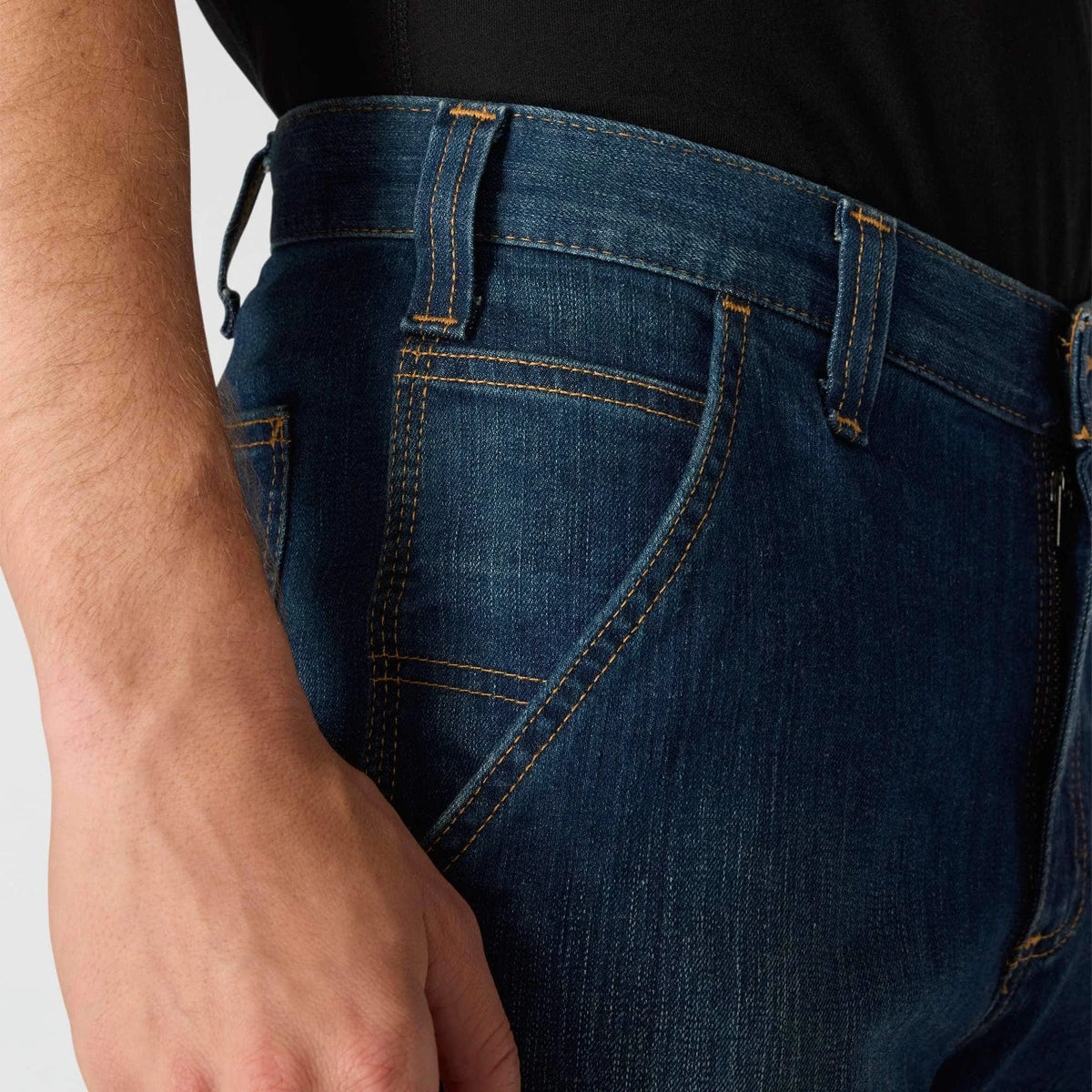 Relaxed Straight Rugged Flex™ Denim Dungaree