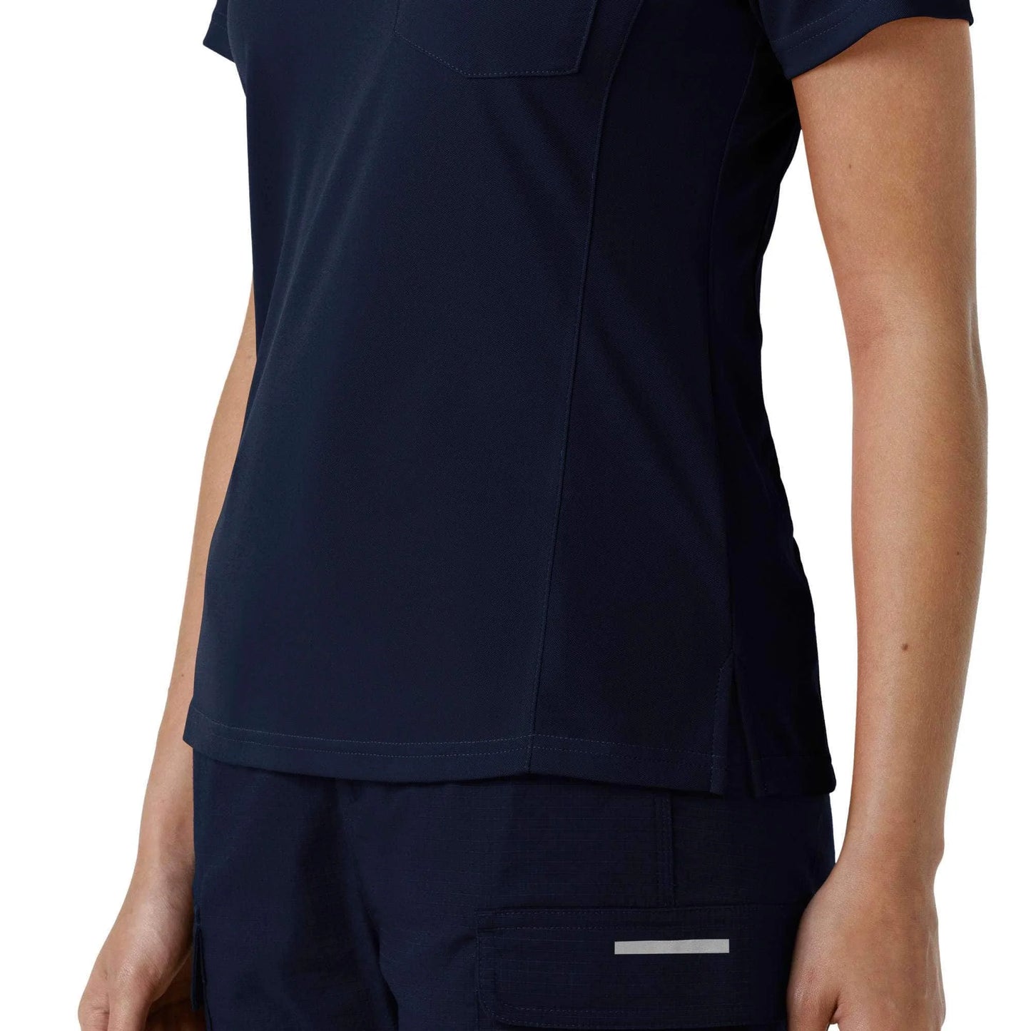 Women's Rugged Flex® RSCU Lightweight Short Sleeve Polo Scrub Top