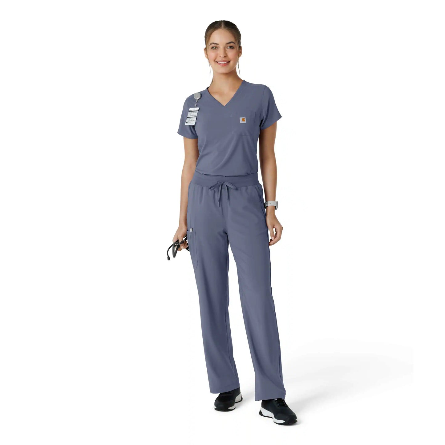 Women's Force Cross-Flex  Tuck-In Scrub Top
