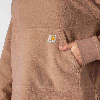 Women's Carhartt Force® Oversized-Fit Fleece Hooded Sweatshirt