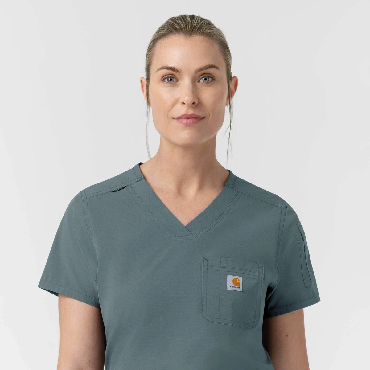 Women's Rugged Flex FLD Tuck-in Scrub Top