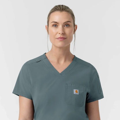 Women's Rugged Flex FLD Tuck-in Scrub Top