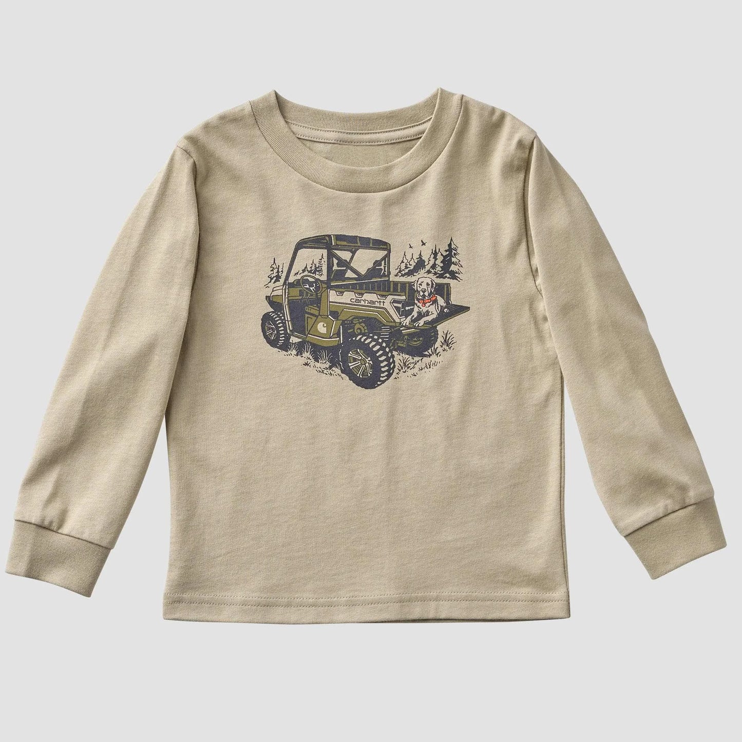 Boys' Long Sleeve Vehicle T-Shirt (Toddler/Child)