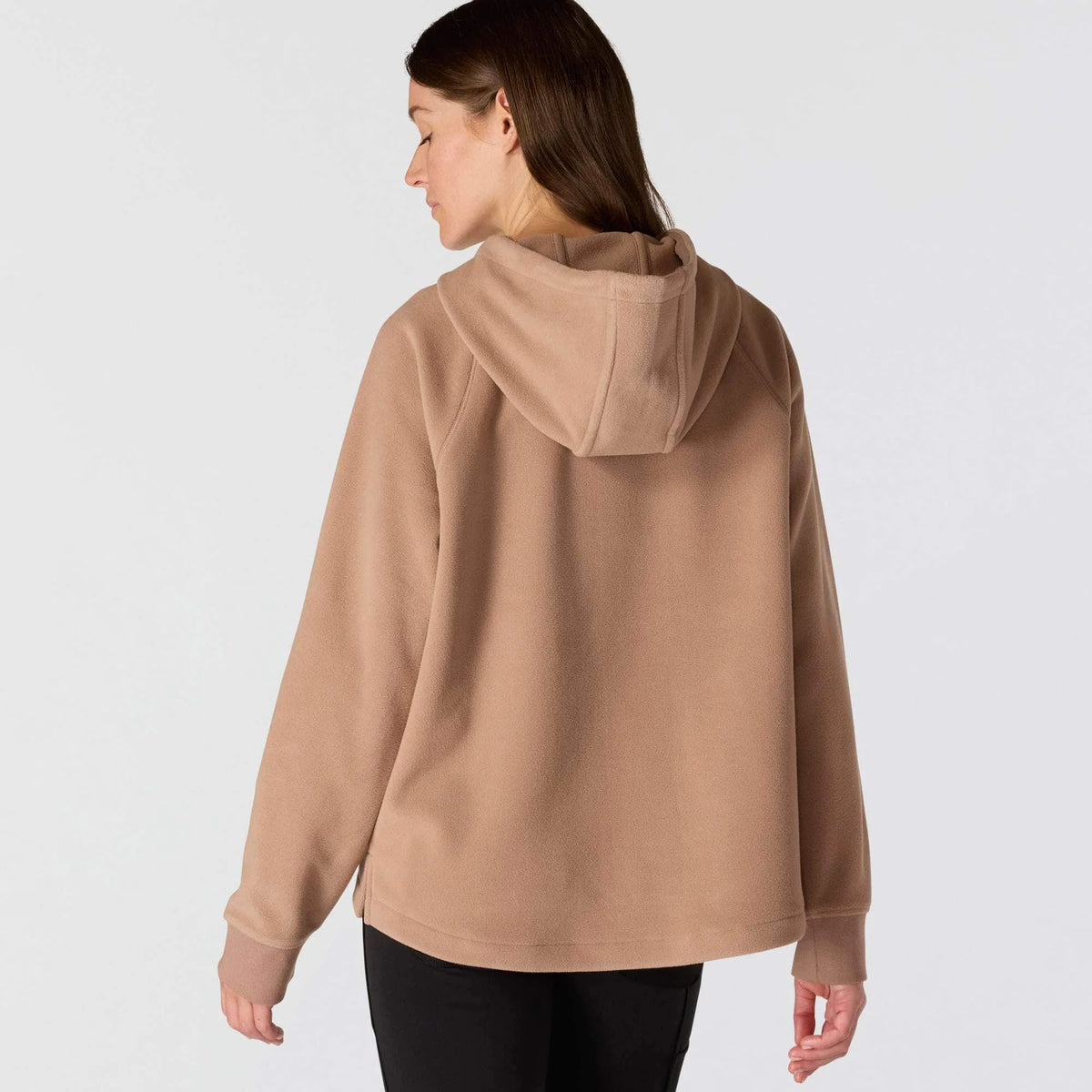 Women's Carhartt Force® Oversized-Fit Fleece Hooded Sweatshirt