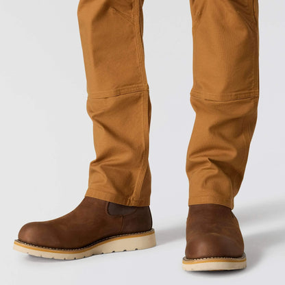 Slim Tapered Rugged Flex™ Duck Double-Front Dungaree