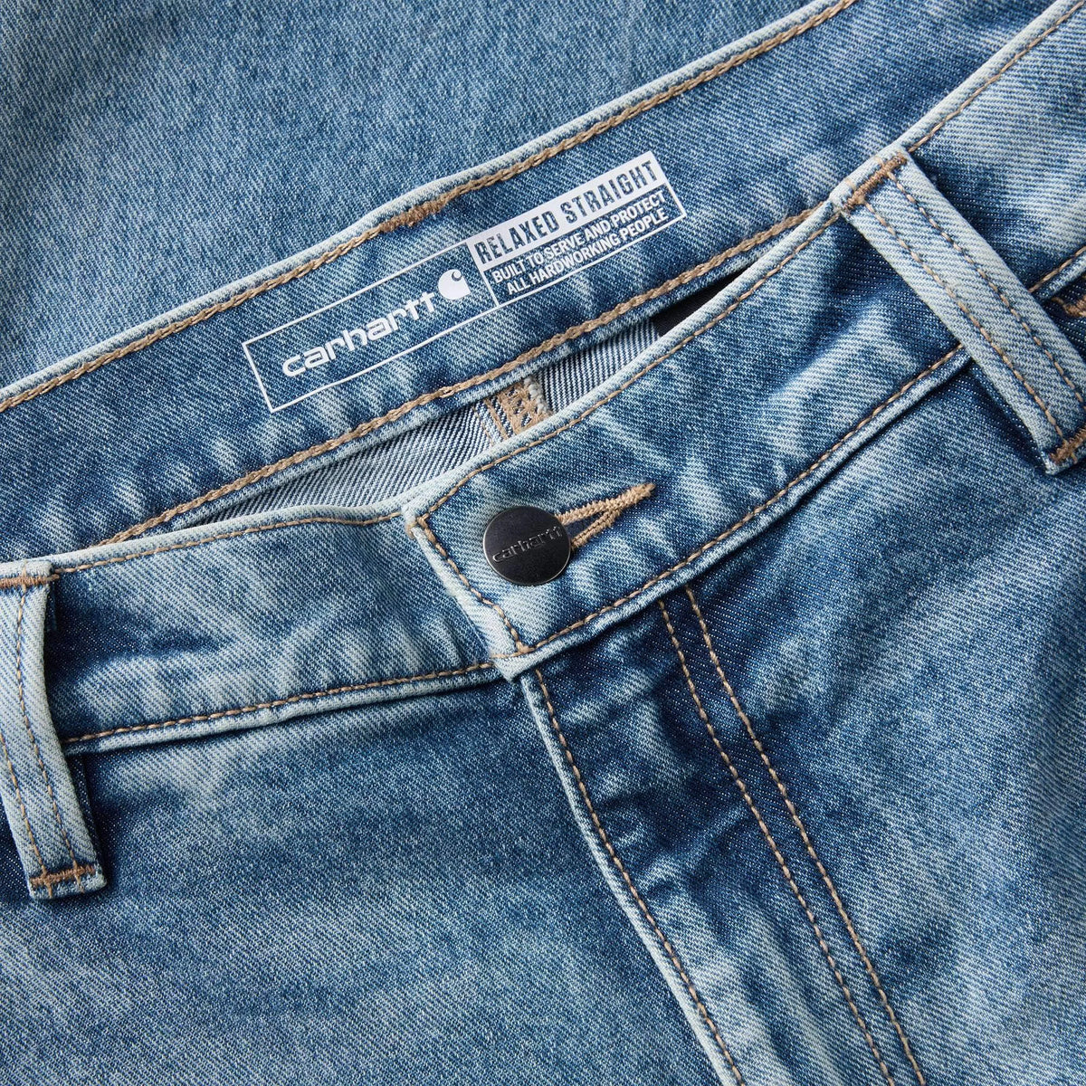 Relaxed Straight Rugged Flex™ Denim Dungaree