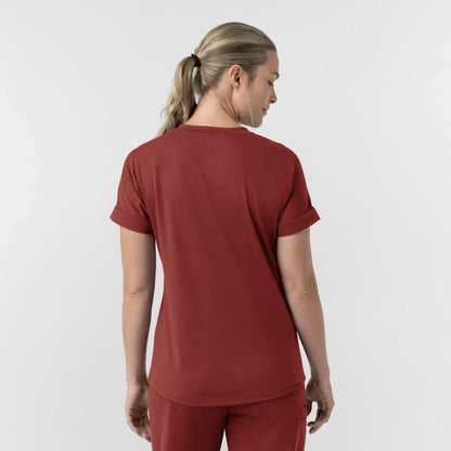 Women's Force Cross-Flex Knit V-Neck Scrub Top
