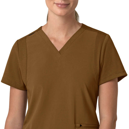 Women's Force Cross-Flex  Flex Panel V-Neck Scrub Top