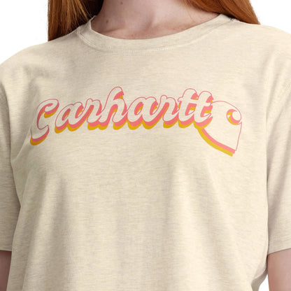 Women's TENCEL™ Fiber Series Loose Fit Short-Sleeve Script Graphic T-Shirt