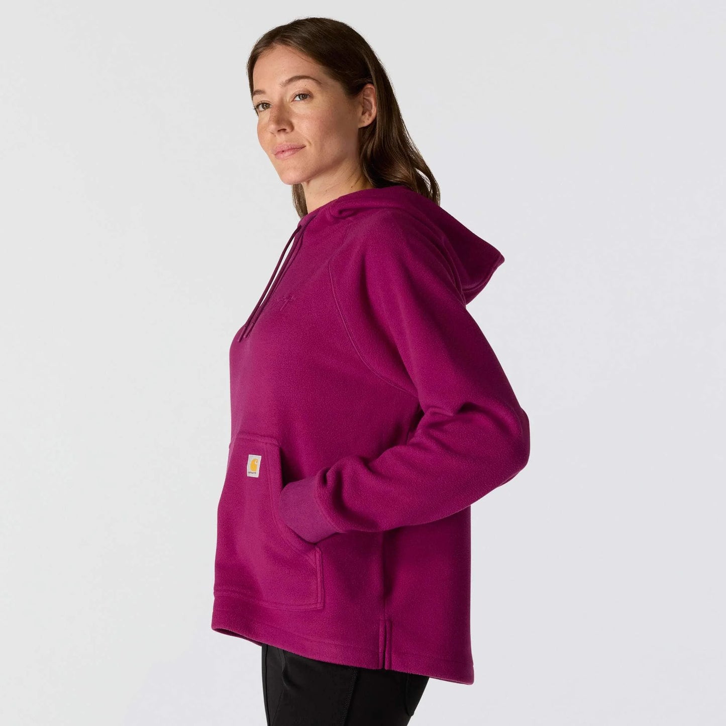 Women's Carhartt Force® Oversized-Fit Fleece Hooded Sweatshirt