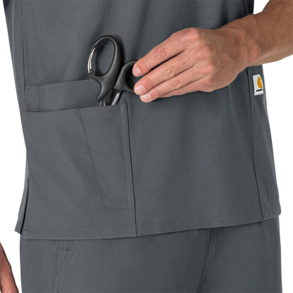 Unisex Force Essentials V-Neck 6-Pocket Scrub Top
