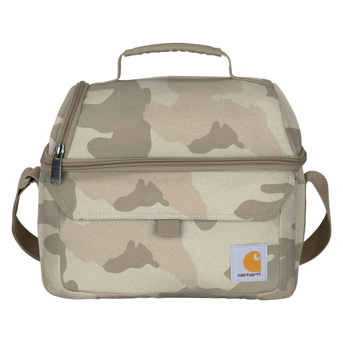 Insulated 12 Can Two Compartment Lunch Cooler