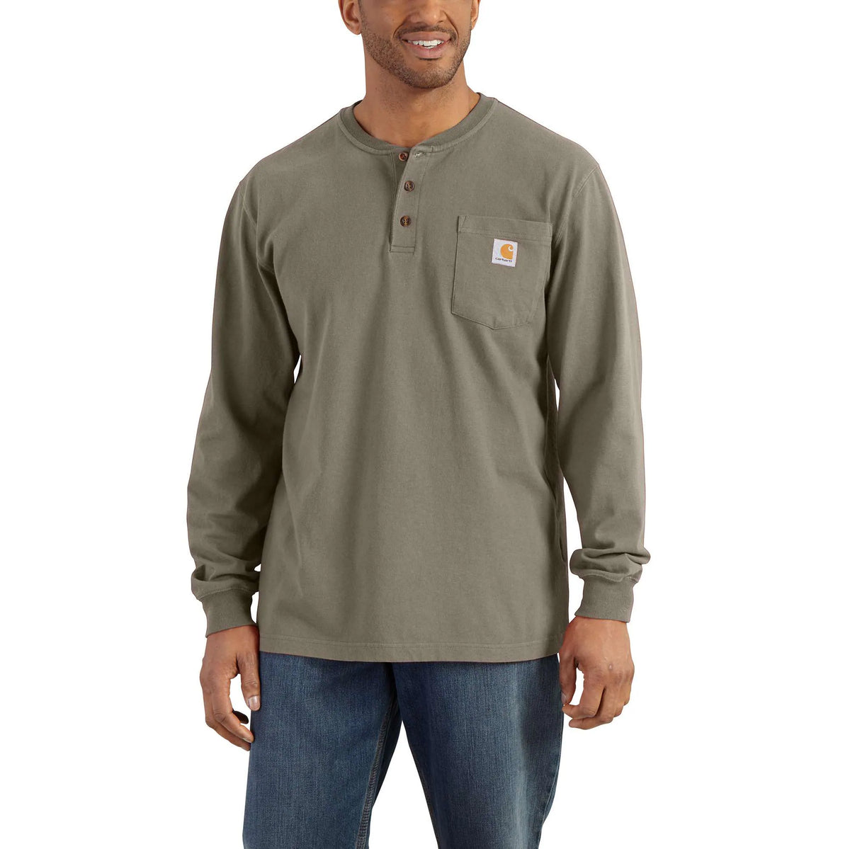 Dearborn Loose LS Henley T-Shirt