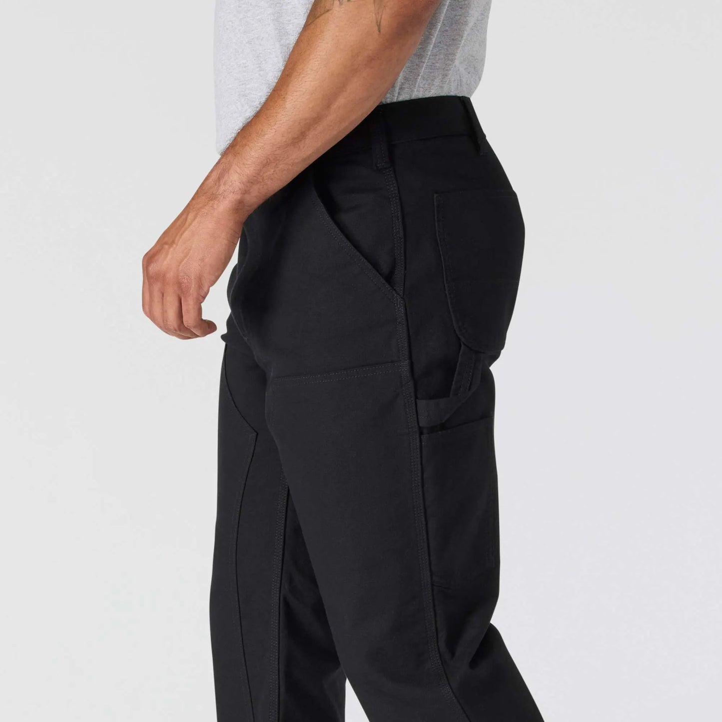 Relaxed Straight Rugged Flex™ Duck Double-Front Dungaree