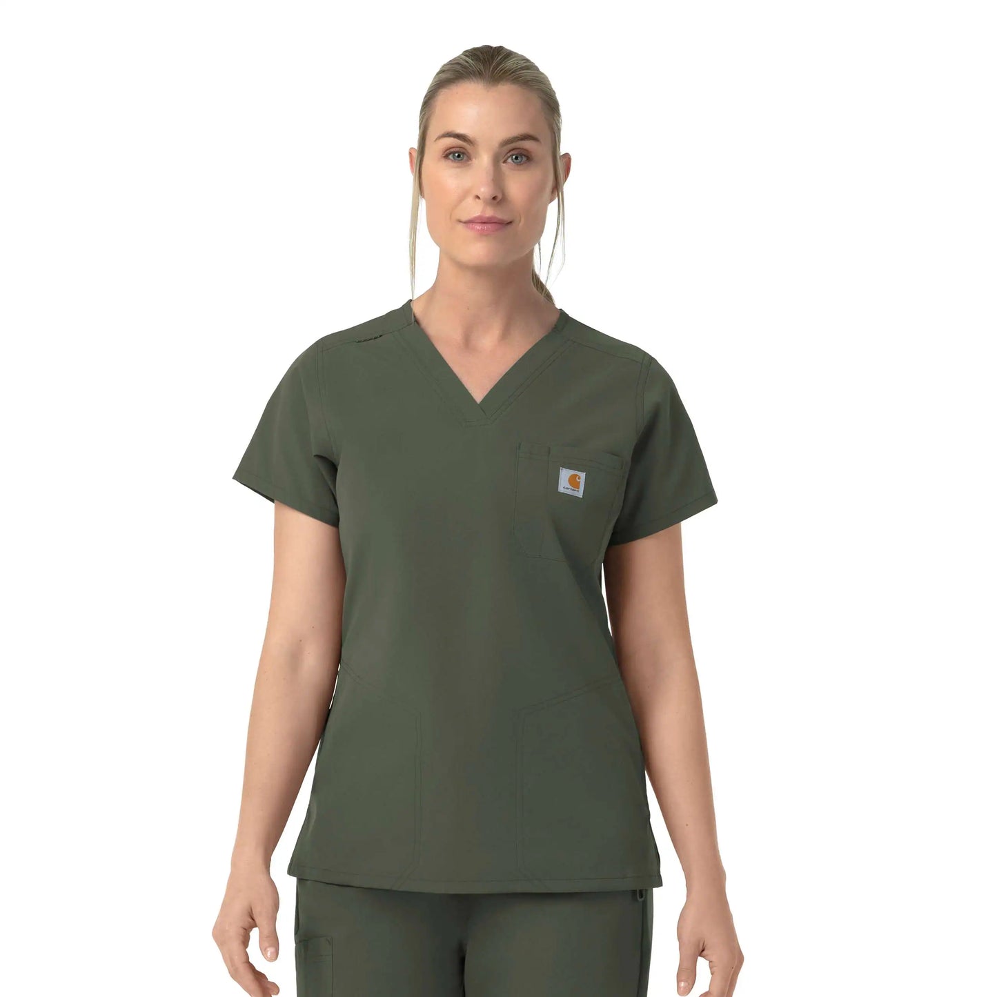 Women's Rugged Flex FLD V-Neck Scrub Top