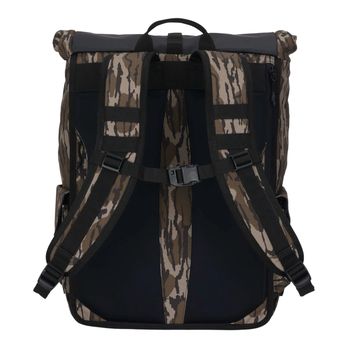 40L Nylon Roll-Top Backpack