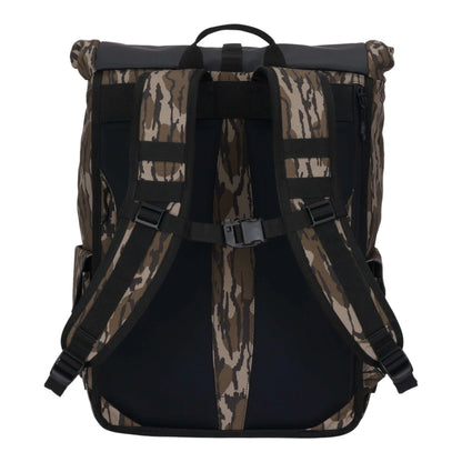 40L Nylon Roll-Top Backpack