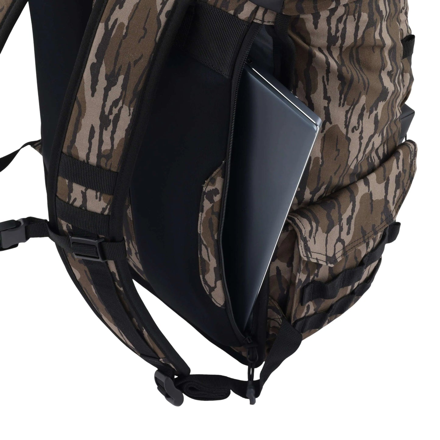 40L Nylon Roll-Top Backpack