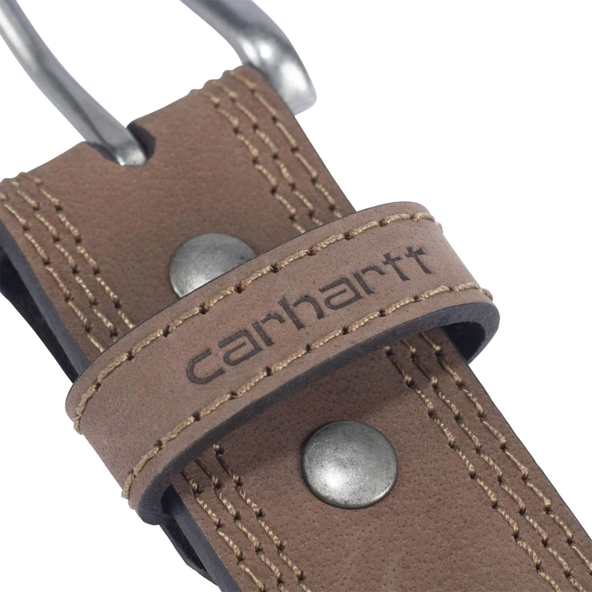 Leather Triple Stitch Belt