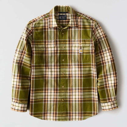 Hubbard Loose LS Plaid Shirt