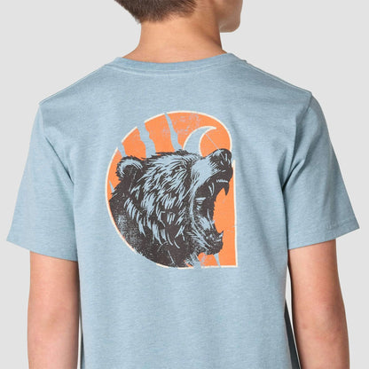 Boys' Short Sleeve Bear "C" Pocket-Tee (Toddler/Child/Youth)