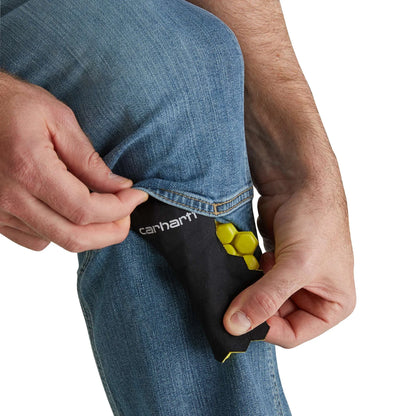 Relaxed Straight Rugged Flex™ Double-Front Denim Dungaree