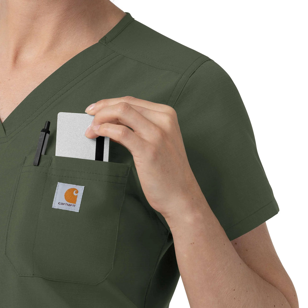 Women's Rugged Flex FLD V-Neck Scrub Top