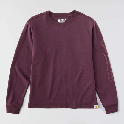 Women's Irvine Loose LS Logo T-Shirt